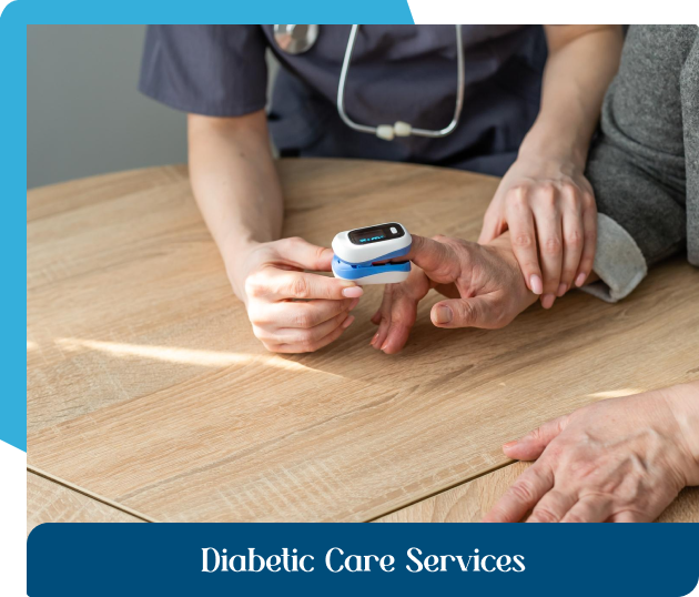 In-home healthcare provider offering diabetic care services